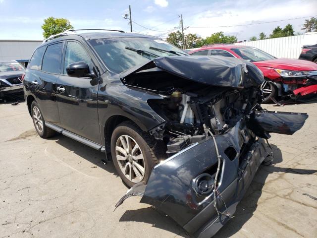 5N1AR2MM2EC662635 - 2014 NISSAN PATHFINDER S BLACK photo 4