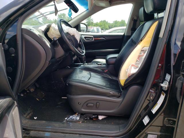 5N1AR2MM2EC662635 - 2014 NISSAN PATHFINDER S BLACK photo 7
