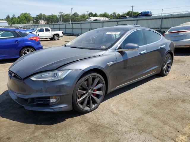 2014 TESLA MODEL S, 