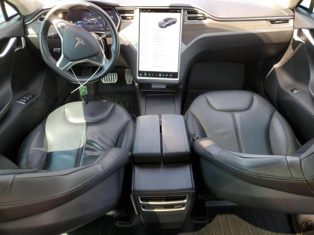 5YJSA1H18EFP56760 - 2014 TESLA MODEL S ნაცრისფერი ფოტო 8