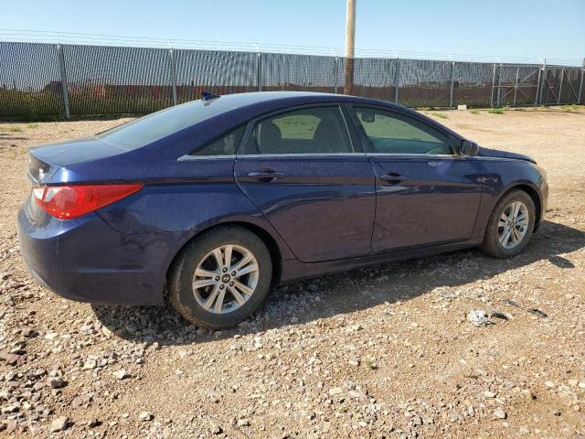 5NPEB4AC7DH771998 - 2013 HYUNDAI SONATA GLS BLUE photo 3