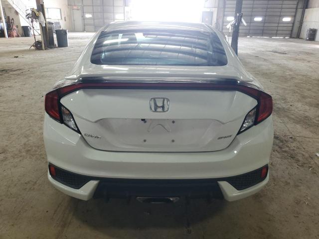 2HGFC4B82KH304524 - 2019 HONDA CIVIC SPORT WHITE photo 6