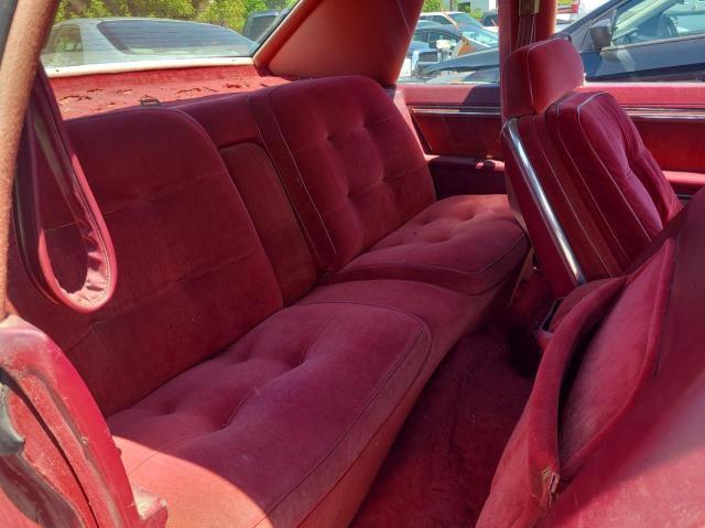 2A38Y62J68R122113 - 1981 CHRYSLER IMPERIAL RED photo 6