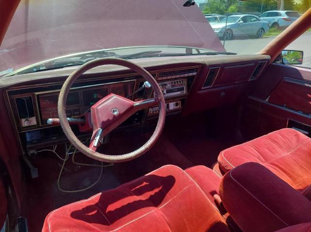 2A38Y62J68R122113 - 1981 CHRYSLER IMPERIAL RED photo 9