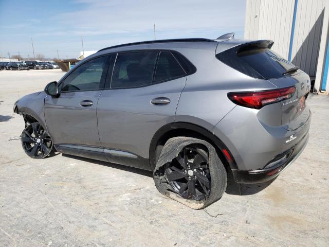 LRBFZNR44MD078801 - 2021 BUICK ENVISION ESSENCE GRAY photo 3