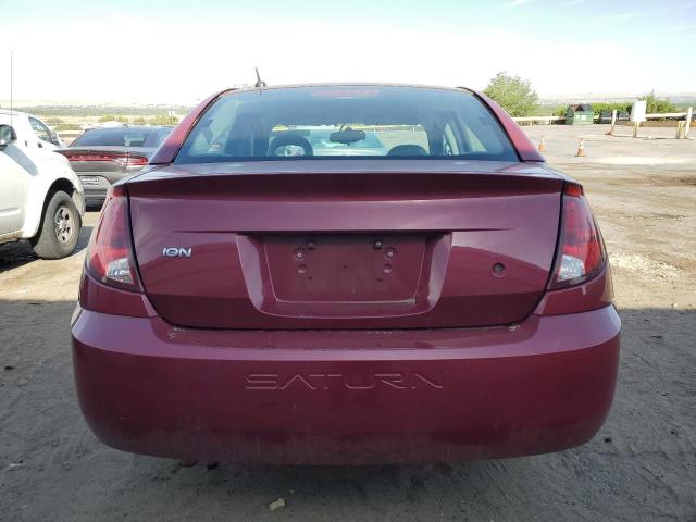 1G8AJ55F97Z146702 - 2007 SATURN ION LEVEL 2 BURGUNDY photo 6