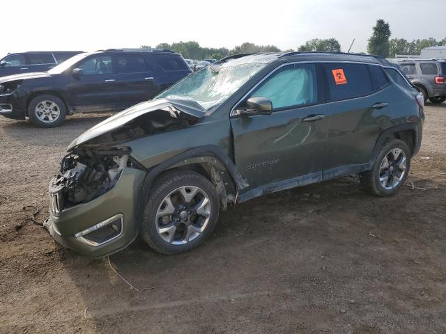 3C4NJDCB0KT854855 - 2019 JEEP COMPASS LIMITED GREEN photo 1