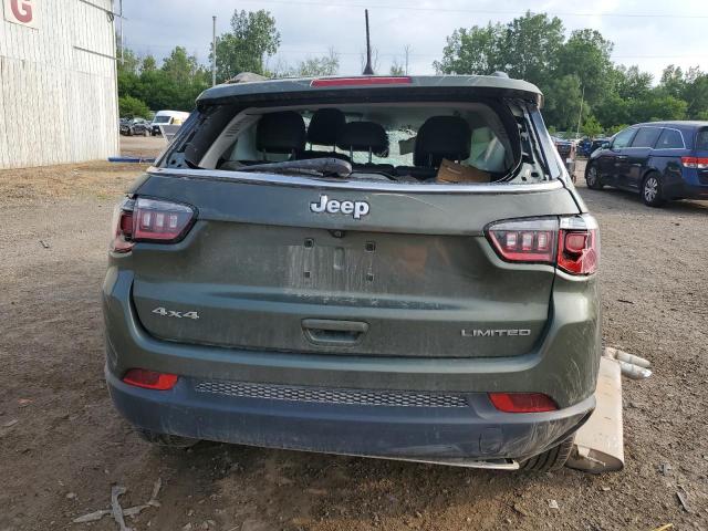 3C4NJDCB0KT854855 - 2019 JEEP COMPASS LIMITED GREEN photo 6