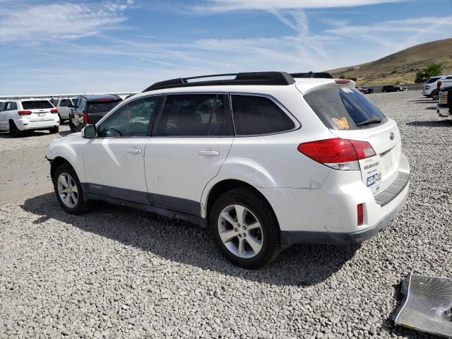 4S4BRBKC6D3295932 - 2013 SUBARU OUTBACK 2.5I LIMITED WHITE photo 2