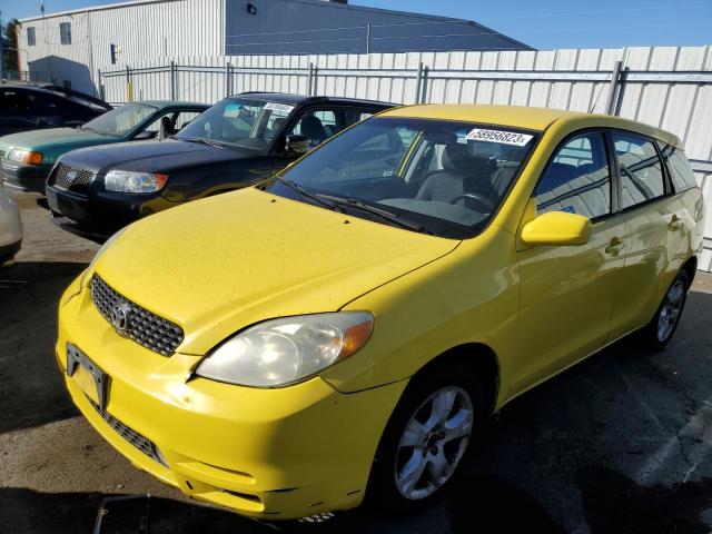 2T1KR32E94C195424 - 2004 TOYOTA COROLLA MA XR YELLOW photo 1