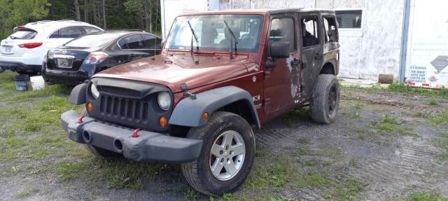 1J4GA39107L101020 - 2007 JEEP WRANGLER X MAROON photo 2