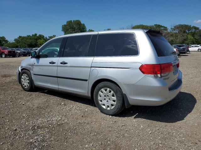 5FNRL3H22AB041531 - 2010 HONDA ODYSSEY LX SILVER photo 2