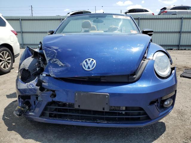 3VW7T7AT7DM825282 - 2013 VOLKSWAGEN BEETLE TURBO BLUE photo 5