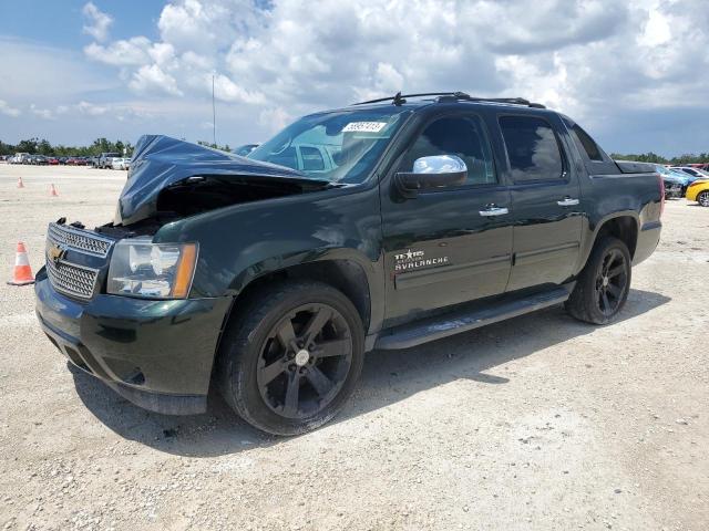 3GNMCFE06DG293058 - 2013 CHEVROLET AVALANCHE LT GREEN photo 1