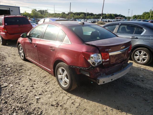 1G1PE5SB8G7131781 - 2016 CHEVROLET CRUZE LIMI LT RED photo 3