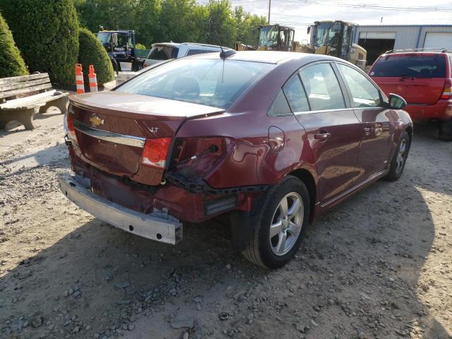 1G1PE5SB8G7131781 - 2016 CHEVROLET CRUZE LIMI LT RED photo 4