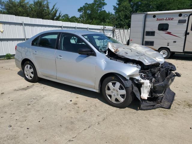 3VW2K7AJ9BM389771 - 2011 VOLKSWAGEN JETTA BASE 银色 照片 4