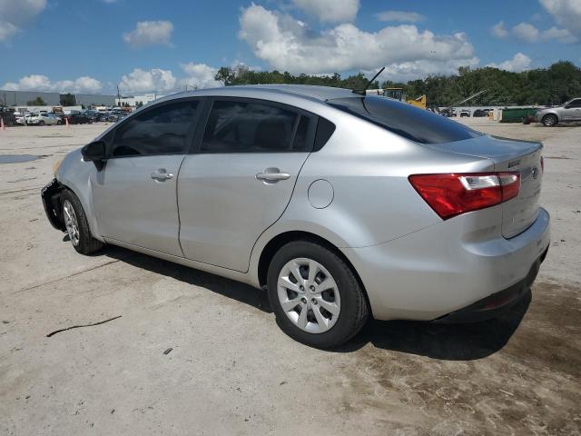 KNADM4A39D6128596 - 2013 KIA RIO LX SILVER photo 2