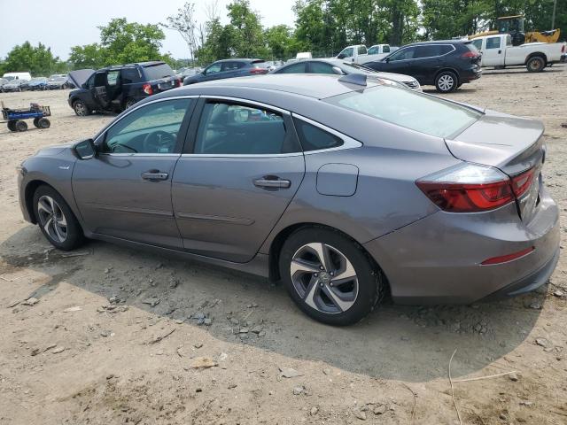 19XZE4F53KE027769 - 2019 HONDA INSIGHT EX GRAY photo 2