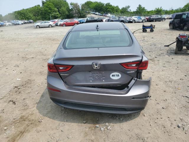 19XZE4F53KE027769 - 2019 HONDA INSIGHT EX GRAY photo 6
