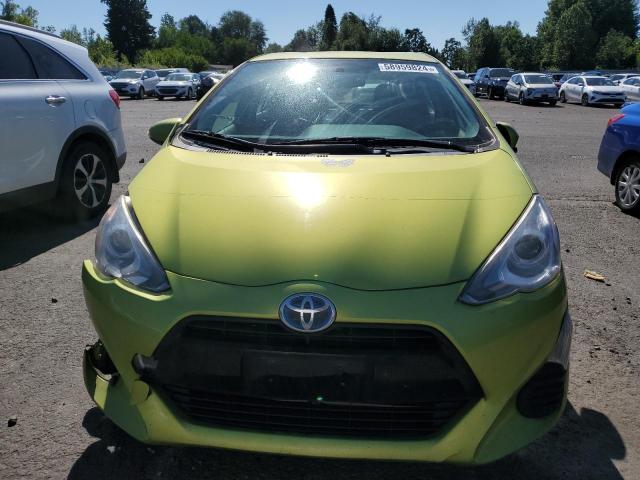 JTDKDTB34G1121236 - 2016 TOYOTA PRIUS C GREEN photo 5