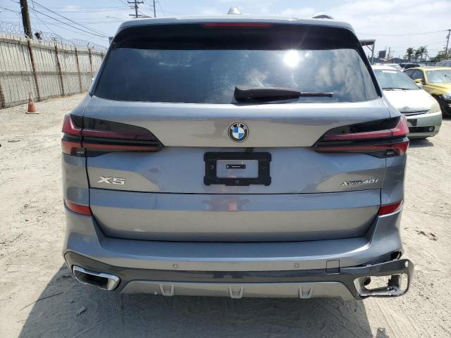 5UX23EU07R9T54418 - 2024 BMW X5 XDRIVE40I GRAY photo 6