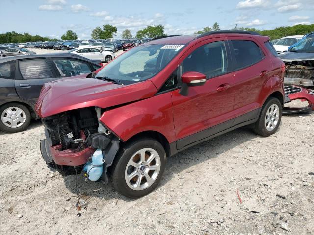 MAJ6P1UL4JC237435 - 2018 FORD ECOSPORT SE წითელი ფოტო 1