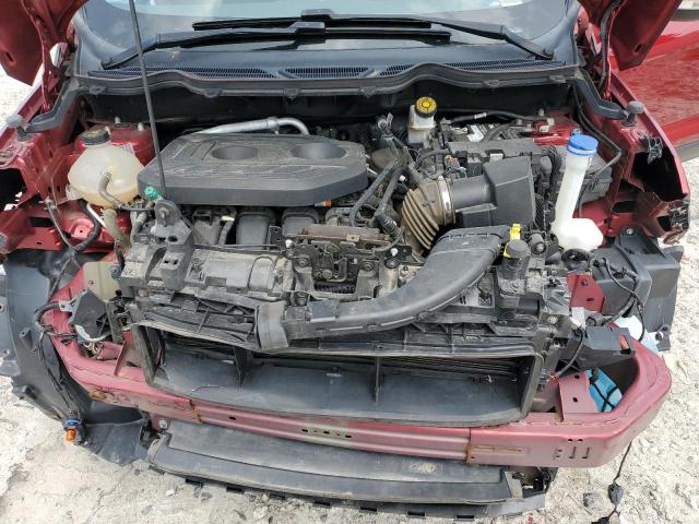 MAJ6P1UL4JC237435 - 2018 FORD ECOSPORT SE წითელი ფოტო 12