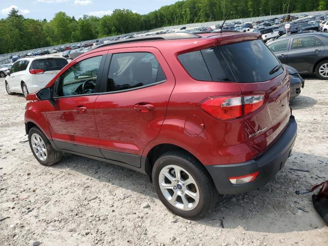 MAJ6P1UL4JC237435 - 2018 FORD ECOSPORT SE წითელი ფოტო 2