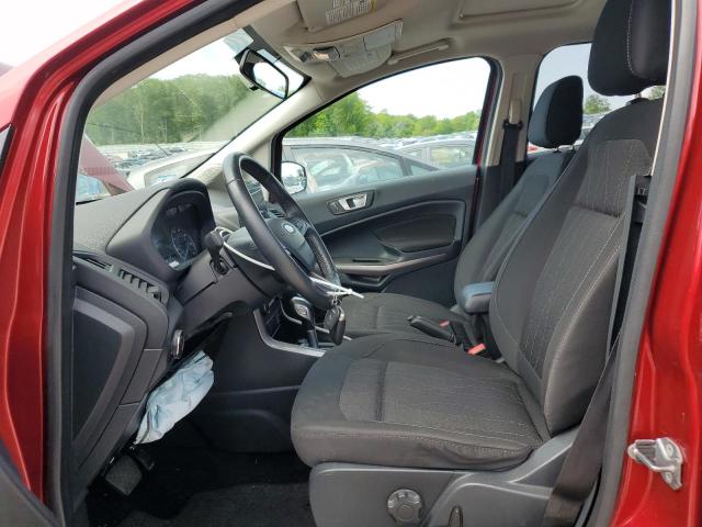 MAJ6P1UL4JC237435 - 2018 FORD ECOSPORT SE წითელი ფოტო 7