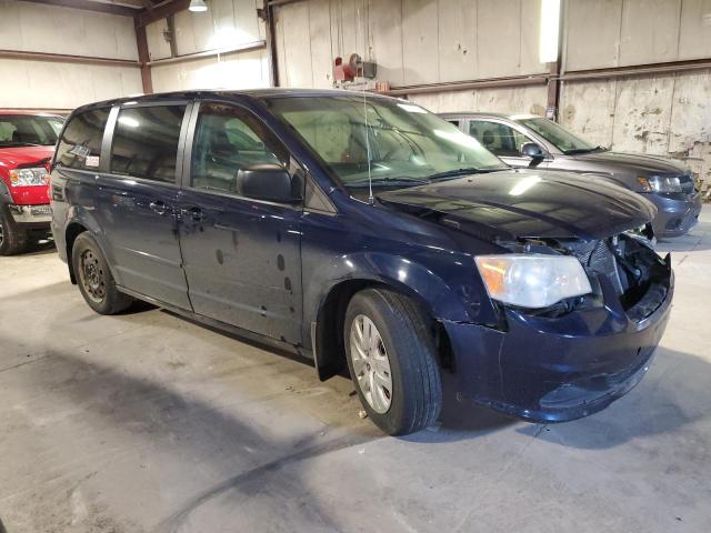 2C4RDGBG0GR122467 - 2016 DODGE GRAND CARA SE BLUE photo 4