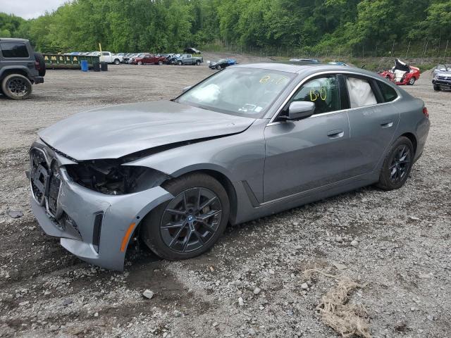 WBY73AW08NFN08173 - 2022 BMW I4 EDRIVE 40 GRAY photo 1