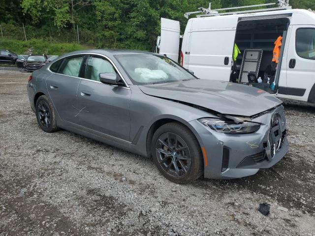 WBY73AW08NFN08173 - 2022 BMW I4 EDRIVE 40 GRAY photo 4