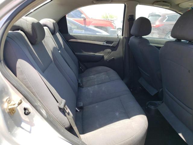 KL1TD56687B066392 - 2007 CHEVROLET AVEO BASE Gümüş foto 10