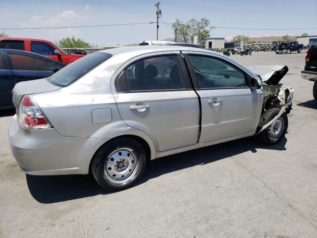 KL1TD56687B066392 - 2007 CHEVROLET AVEO BASE Gümüş foto 3