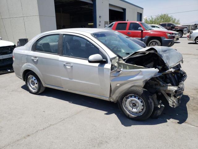 KL1TD56687B066392 - 2007 CHEVROLET AVEO BASE Gümüş foto 4