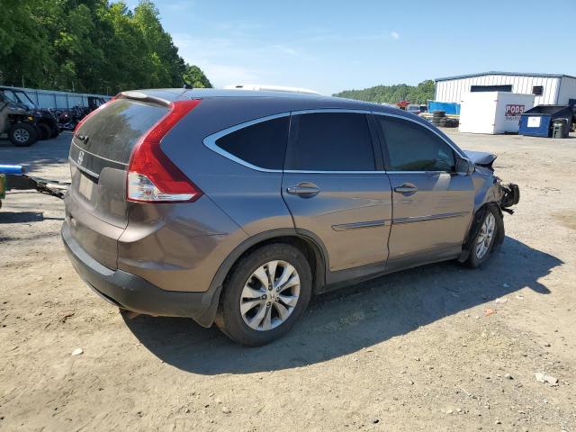 3CZRM3H55EG700669 - 2014 HONDA CR-V EX GRAY photo 3