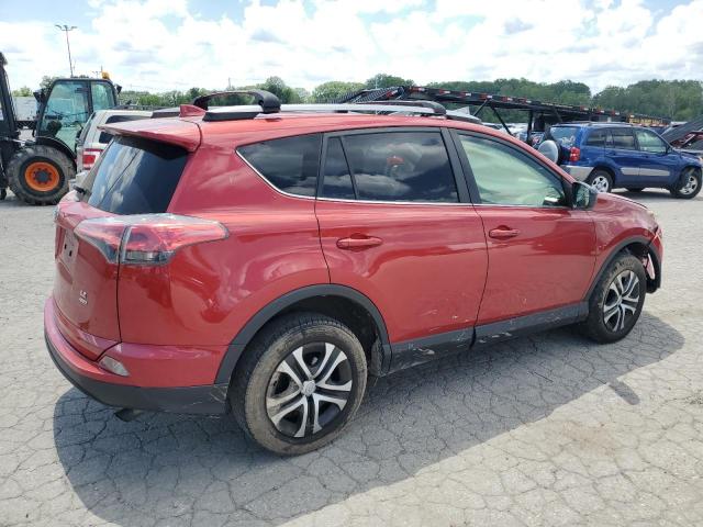 JTMBFREV5HJ165614 - 2017 TOYOTA RAV4 LE RED photo 3