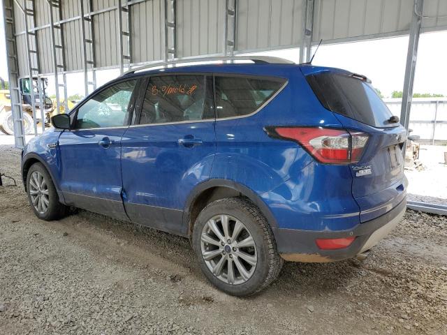 1FMCU0JDXHUE91728 - 2017 FORD ESCAPE TITANIUM ლურჯი ფოტო 2