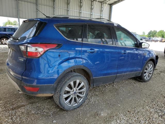 1FMCU0JDXHUE91728 - 2017 FORD ESCAPE TITANIUM ლურჯი ფოტო 3