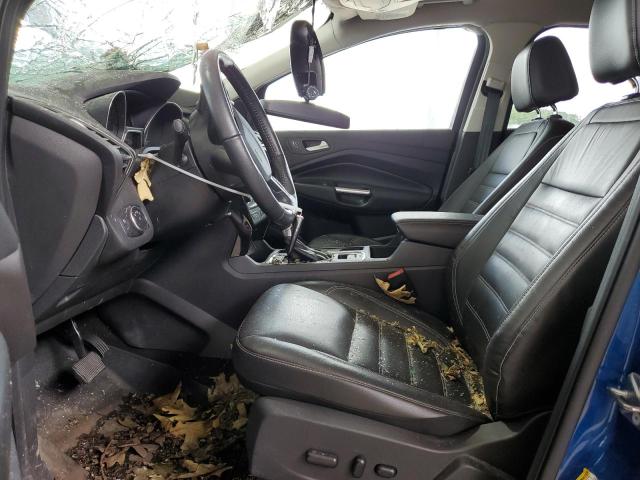 1FMCU0JDXHUE91728 - 2017 FORD ESCAPE TITANIUM ლურჯი ფოტო 7