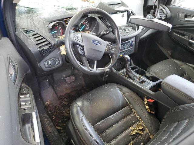 1FMCU0JDXHUE91728 - 2017 FORD ESCAPE TITANIUM ლურჯი ფოტო 8