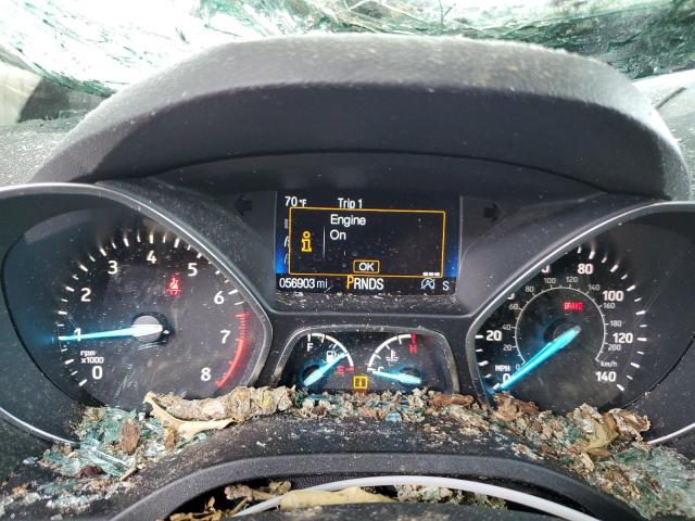 1FMCU0JDXHUE91728 - 2017 FORD ESCAPE TITANIUM ლურჯი ფოტო 9