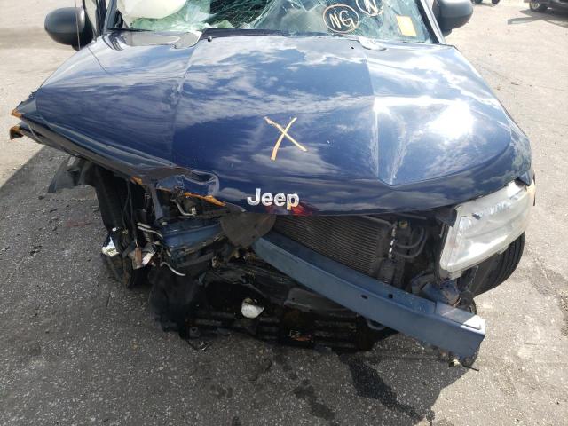 1C4NJCEBXDD158892 - 2013 JEEP COMPASS LATITUDE BLUE photo 7