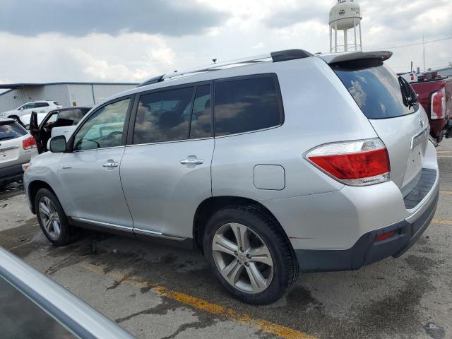 5TDDK3EH0BS060064 - 2011 TOYOTA HIGHLANDER LIMITED SILVER photo 2