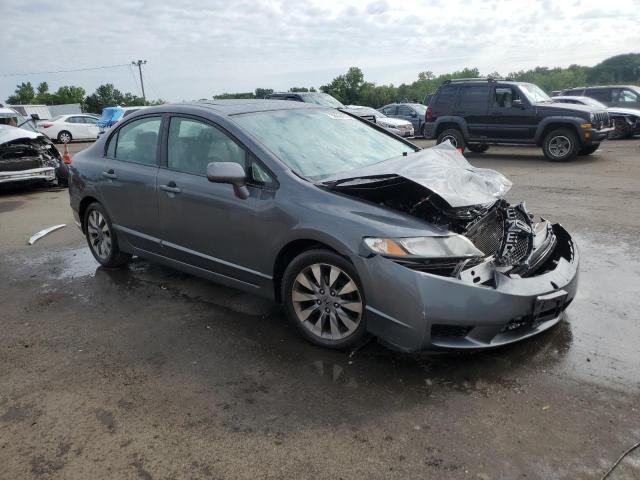 2HGFA16909H351374 - 2009 HONDA CIVIC EXL GRAY photo 4