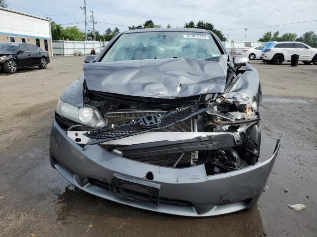 2HGFA16909H351374 - 2009 HONDA CIVIC EXL GRAY photo 5