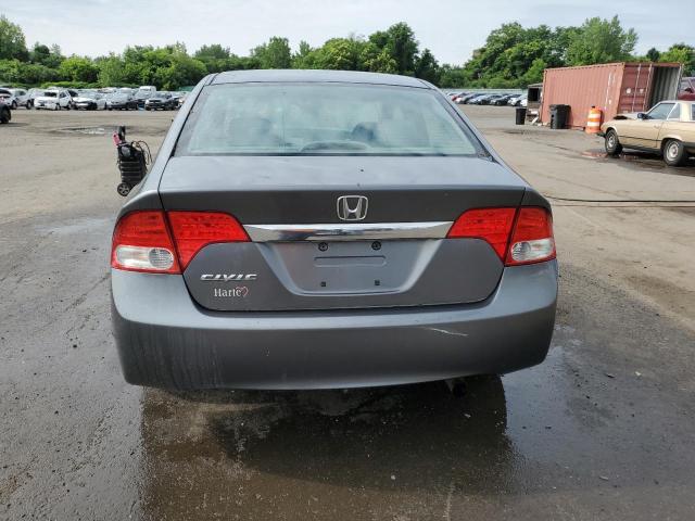 2HGFA16909H351374 - 2009 HONDA CIVIC EXL GRAY photo 6