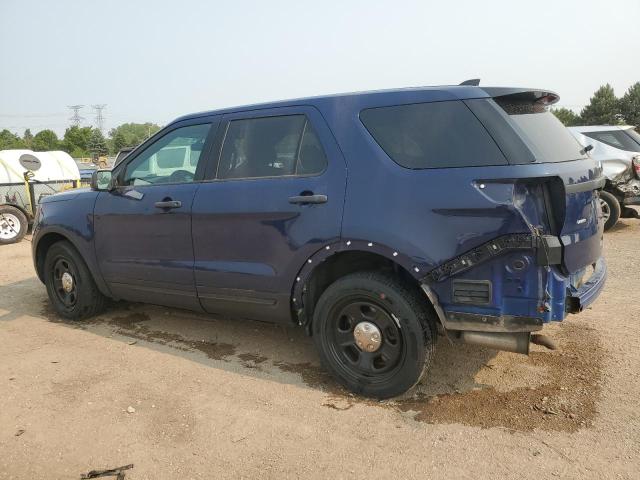 1FM5K8AR0HGC57380 - 2017 FORD EXPLORER POLICE INTERCEPTOR 蓝色 照片 2