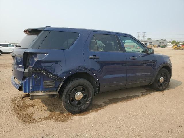 1FM5K8AR0HGC57380 - 2017 FORD EXPLORER POLICE INTERCEPTOR 蓝色 照片 3